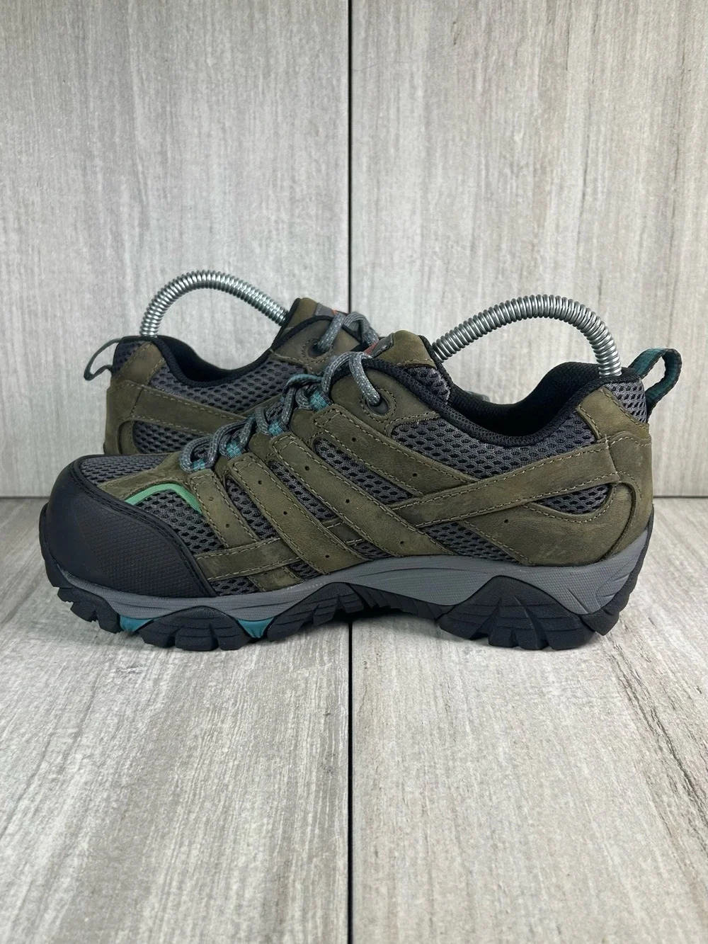 NEW Merrell Moab Vertex Vent Pewter Comp Toe Work Low Boot Shoe Men's Size 6